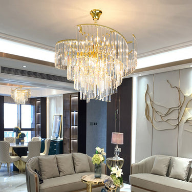 crystal chandeliers